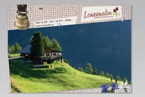 Postkarte Lenzenalm